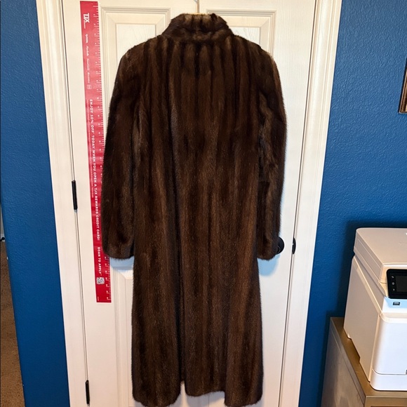 WOMENS Vintage Mink Coat. LeNobel Furs Brown Fur Coat - Picture 3 of 9